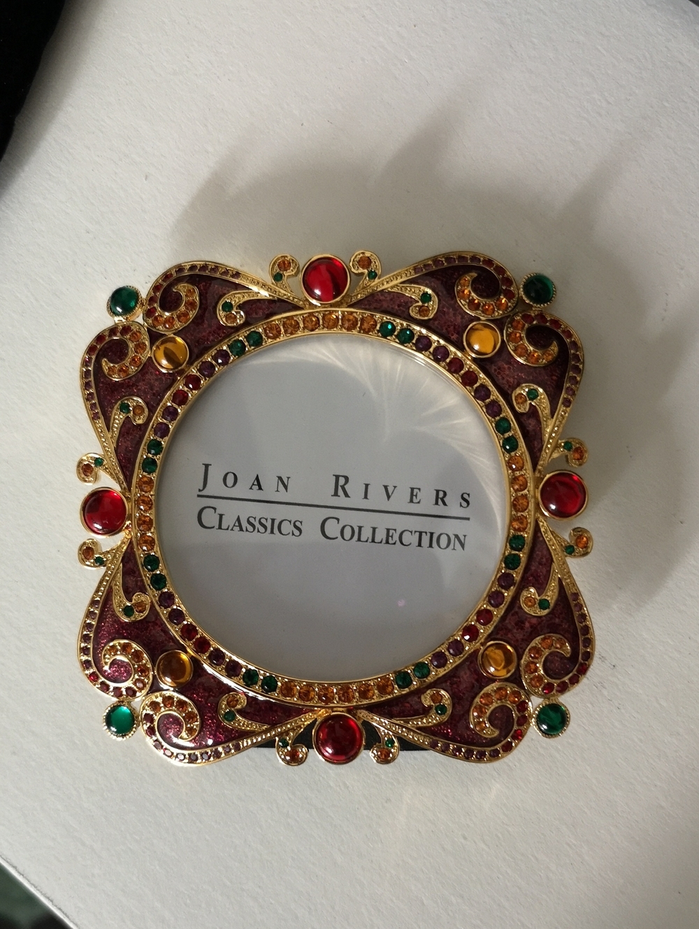 Absolutely Stunning Joan Rivers Collection Photo Frame with Enamel & Rhinestones - Picture 4 of 8